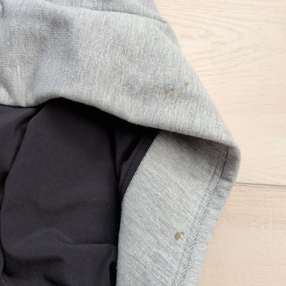 Lululemon City Sweat Pullover Hoodie Mens Medium Heathered Gray Stretch M3ATLS - Picture 11 of 11